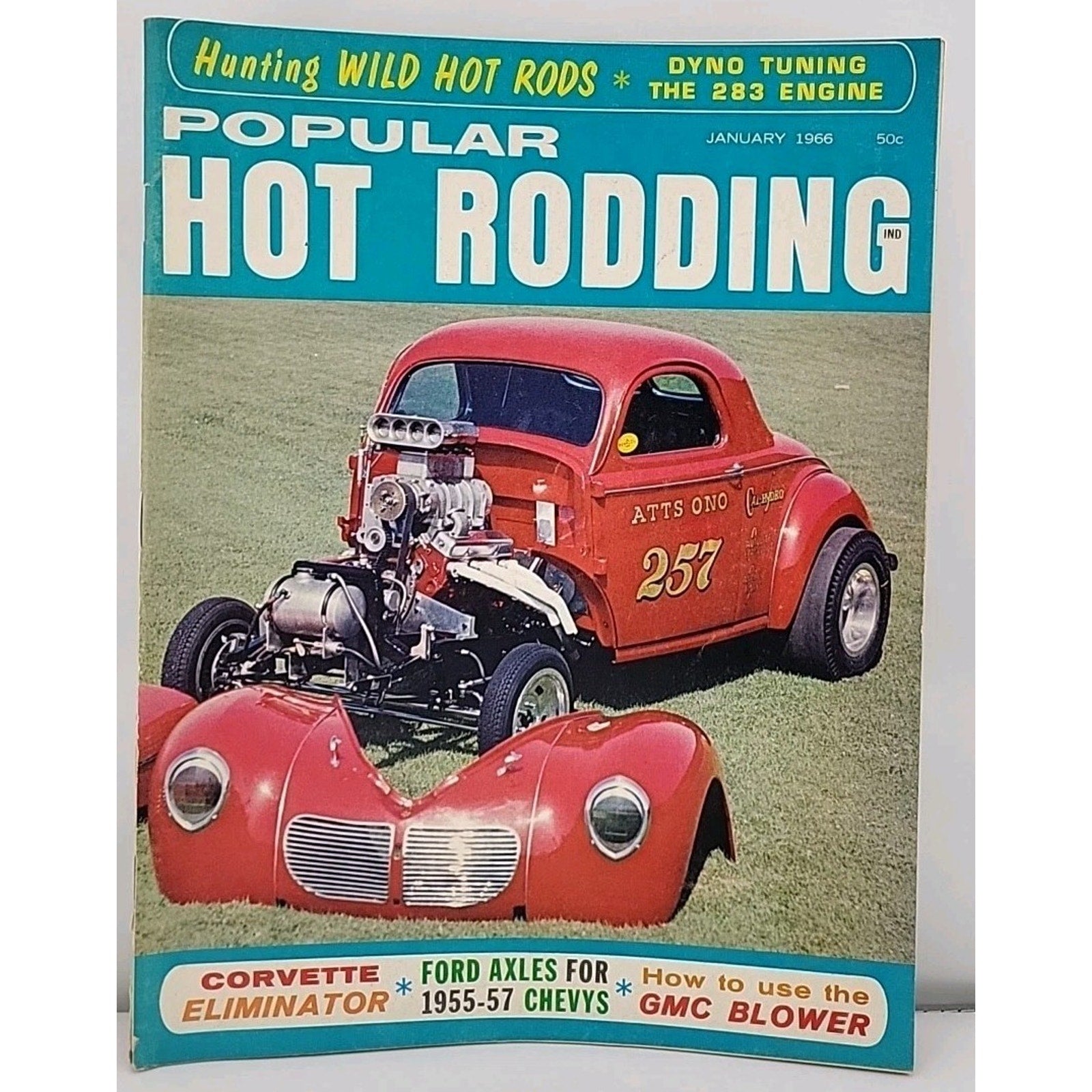 Popular Hot Rodding Magazine January 1966