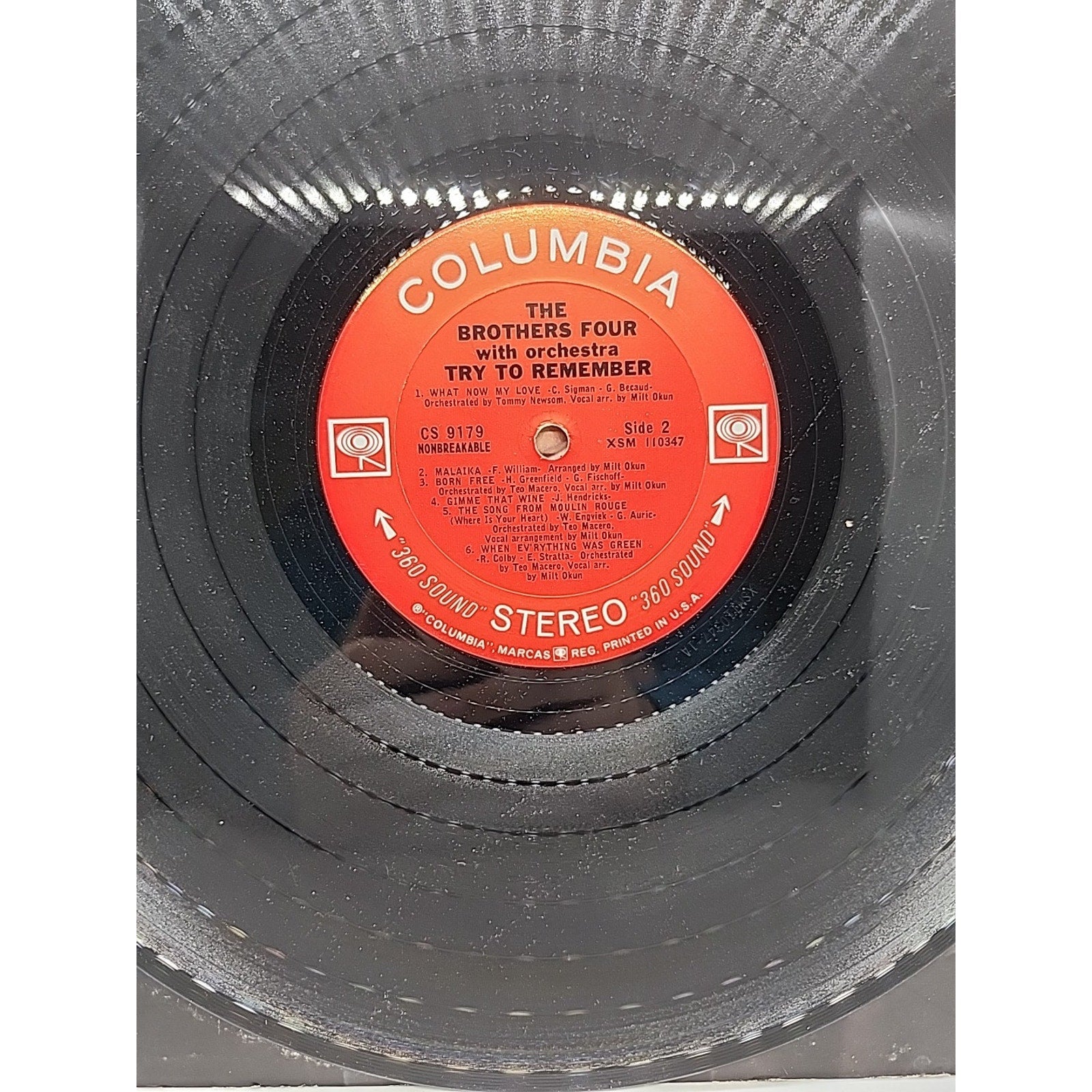 The Brothers Four Try To Remember 2379 LP33 (Record)