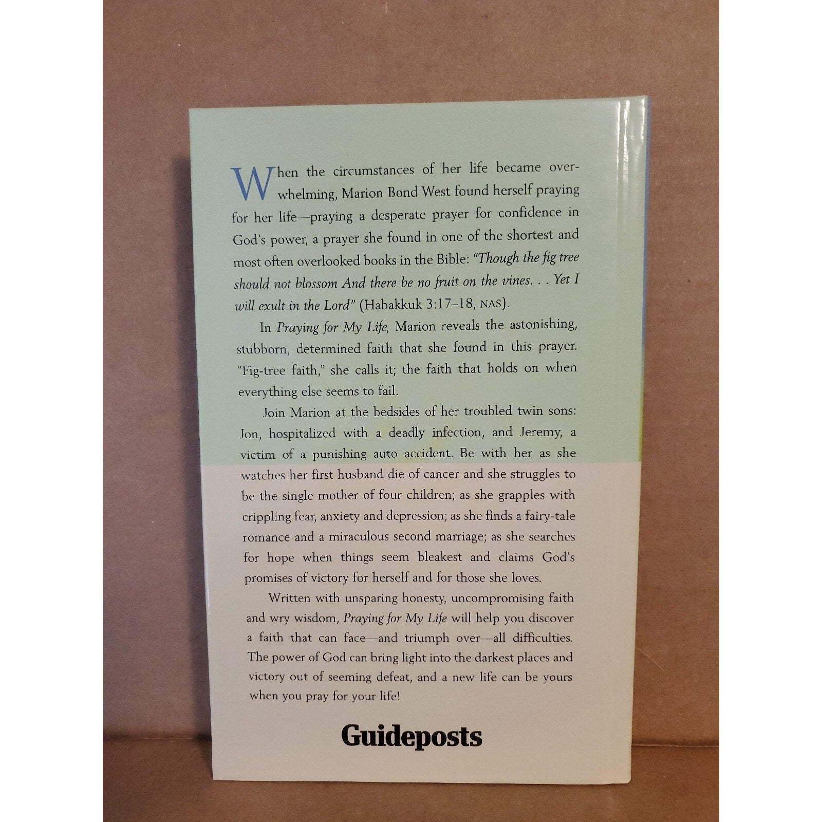 Praying for My Life: Holding on to God's Promises, No Matter What [Hardcover]