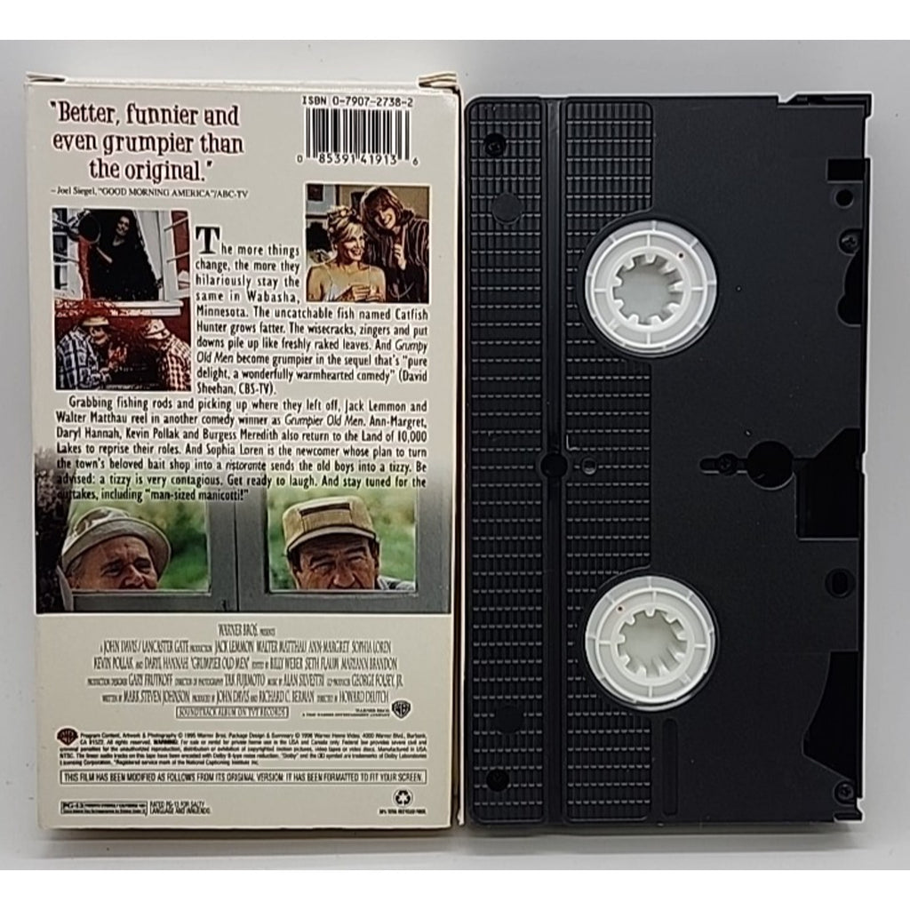 Grumpier Old Men (VHS, 1996)