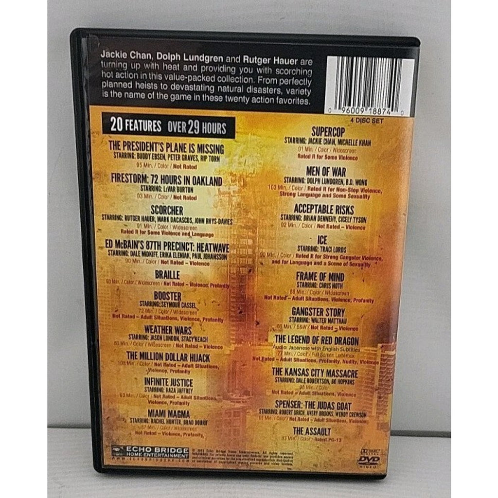 20 Film Action (DVD, 2013, 4-Disc Set)