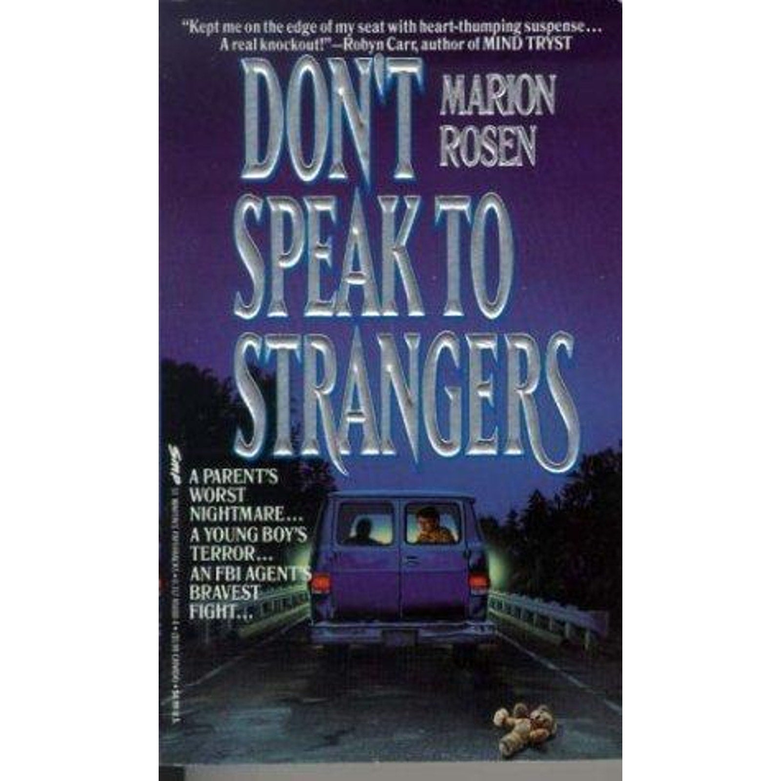 Don't Speak to Strangers by Marion Rosen (1993, Trade Paperback)
