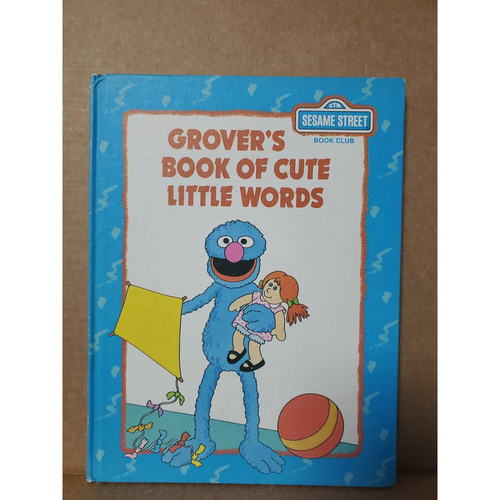 Grover's Book of Cute Little Words by Michaela Muntean (Hardcover) 1985