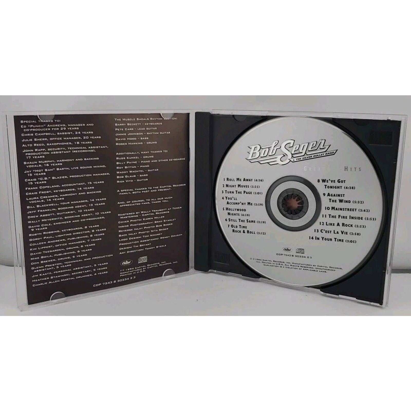 Greatest Hits by Seger, Bob (CD, 1994)