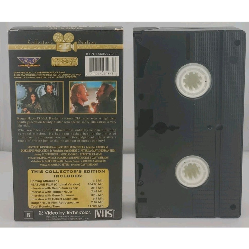 Wanted Dead or Alive (VHS, 1994)
