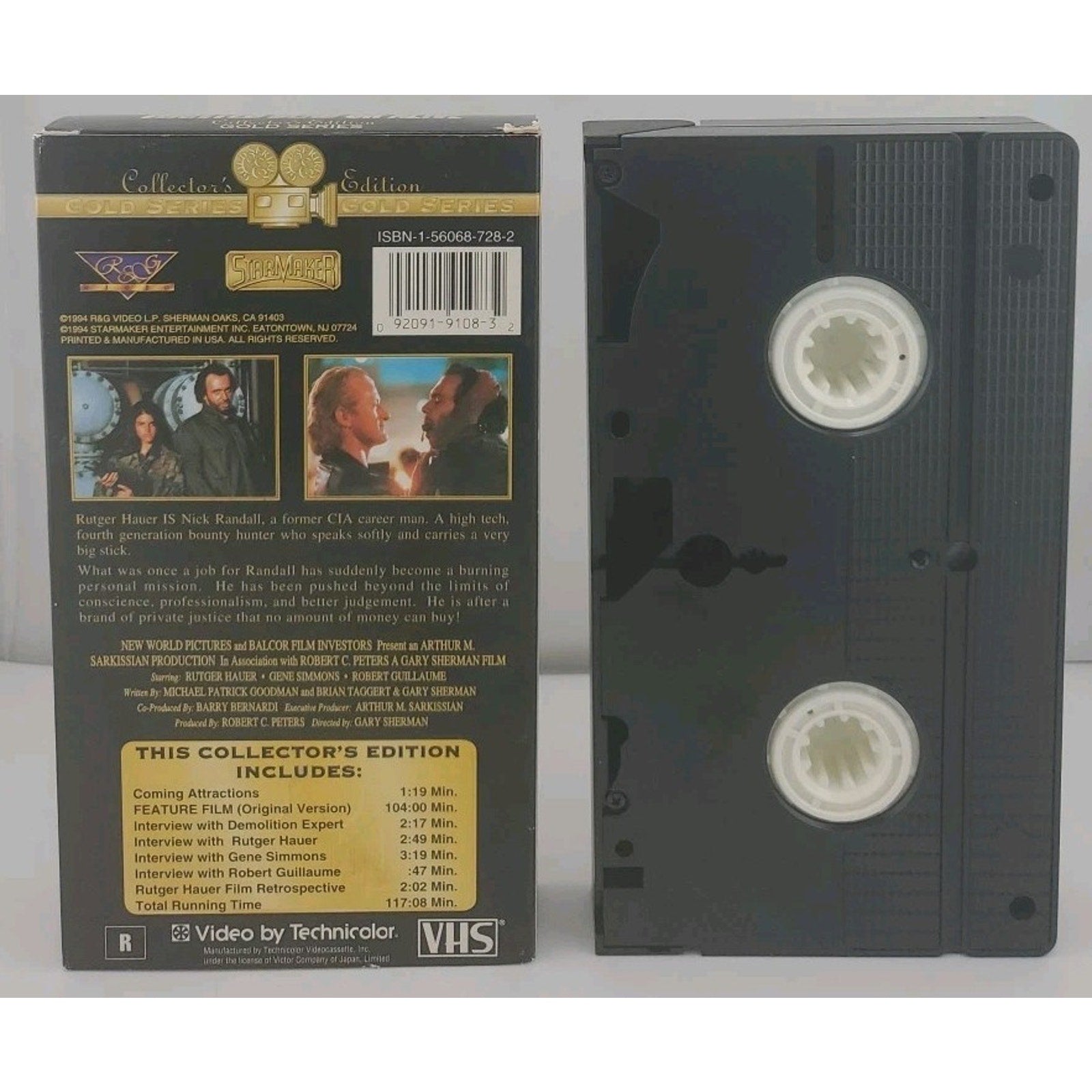 Wanted Dead or Alive (VHS, 1994)