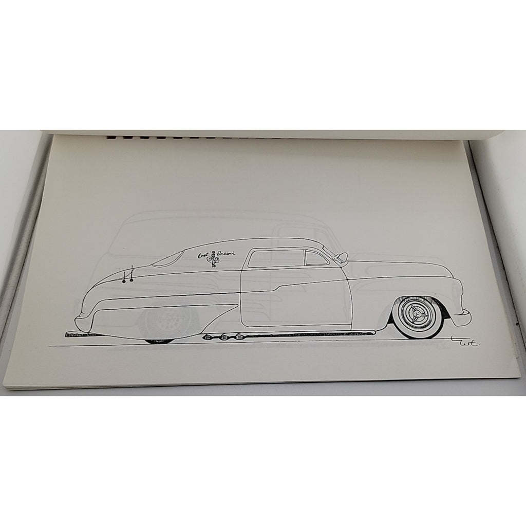 Leadsleds Volume 1 Shoebox Fords & Bathtub Mercs Coloring Book