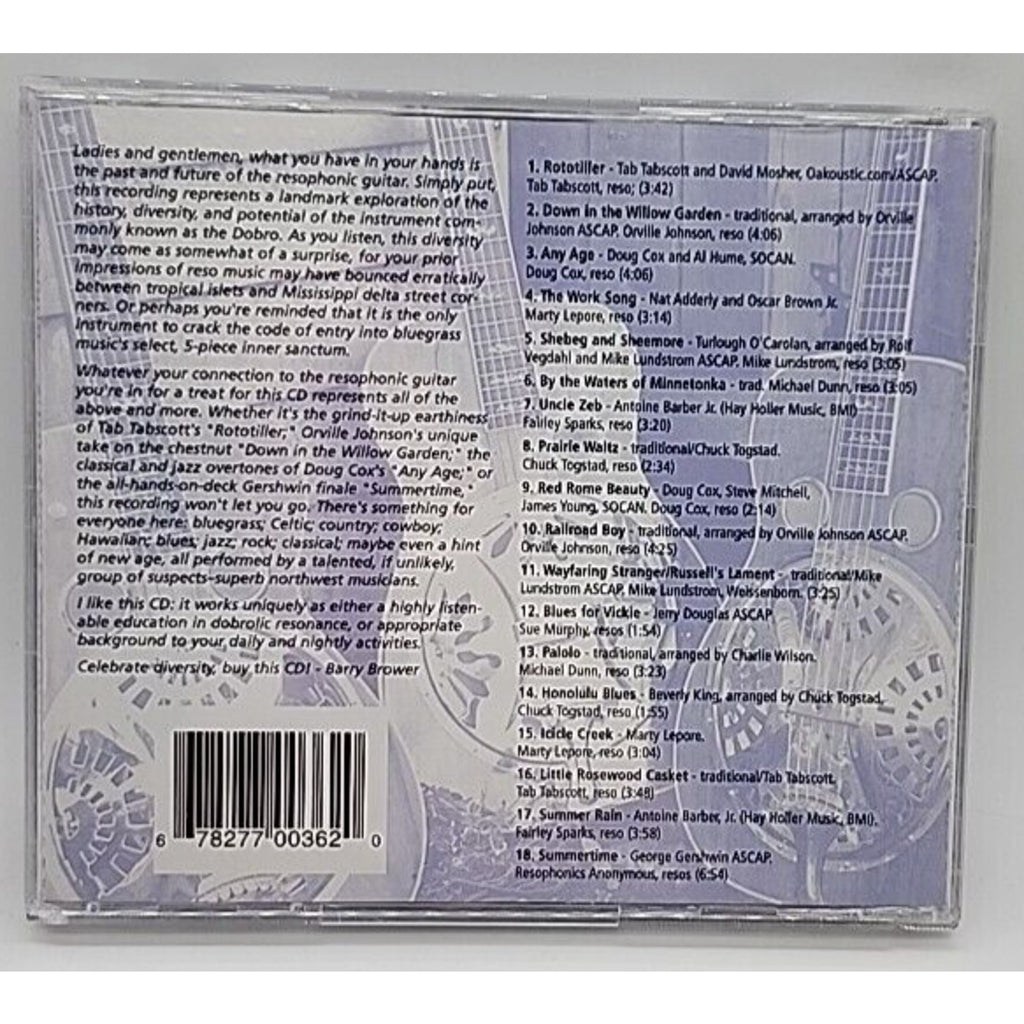 Resophonics Anonymous - Various Artists (CD)