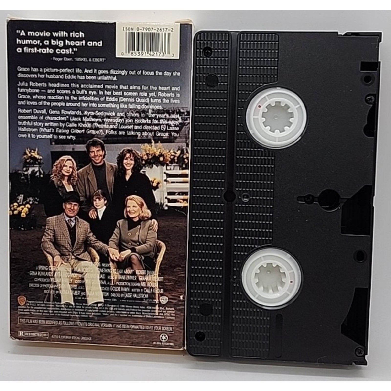 Something to Talk About (VHS, 1996) - Sticker Label