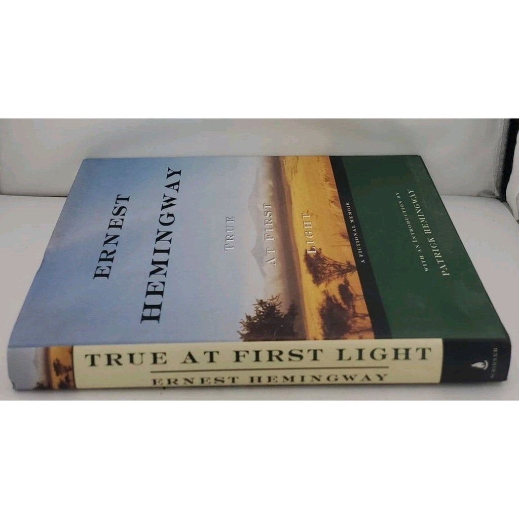 True at First Light : A Fictional Memoir by Ernest Hemingway (1999, Hardcover)