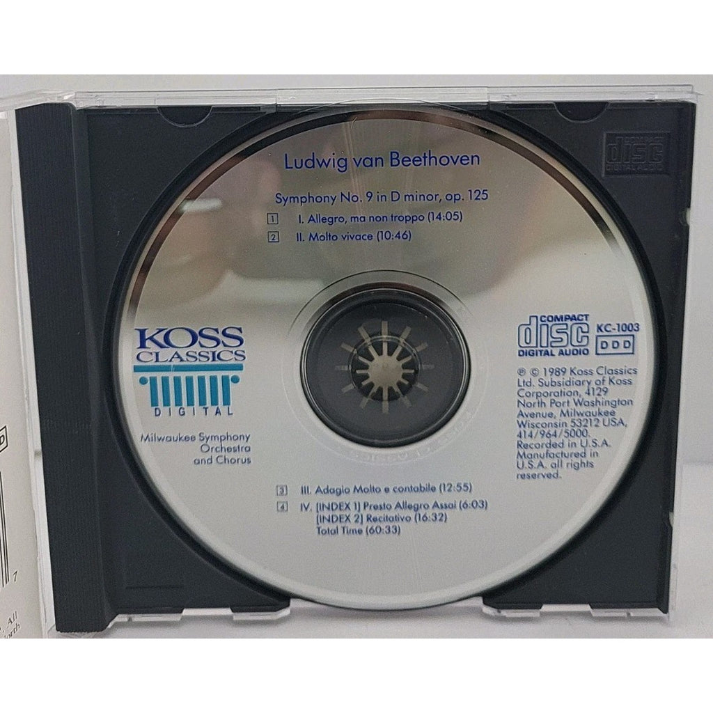 Sym 9 Choral by Ludwig van Beethoven (CD, 2006)