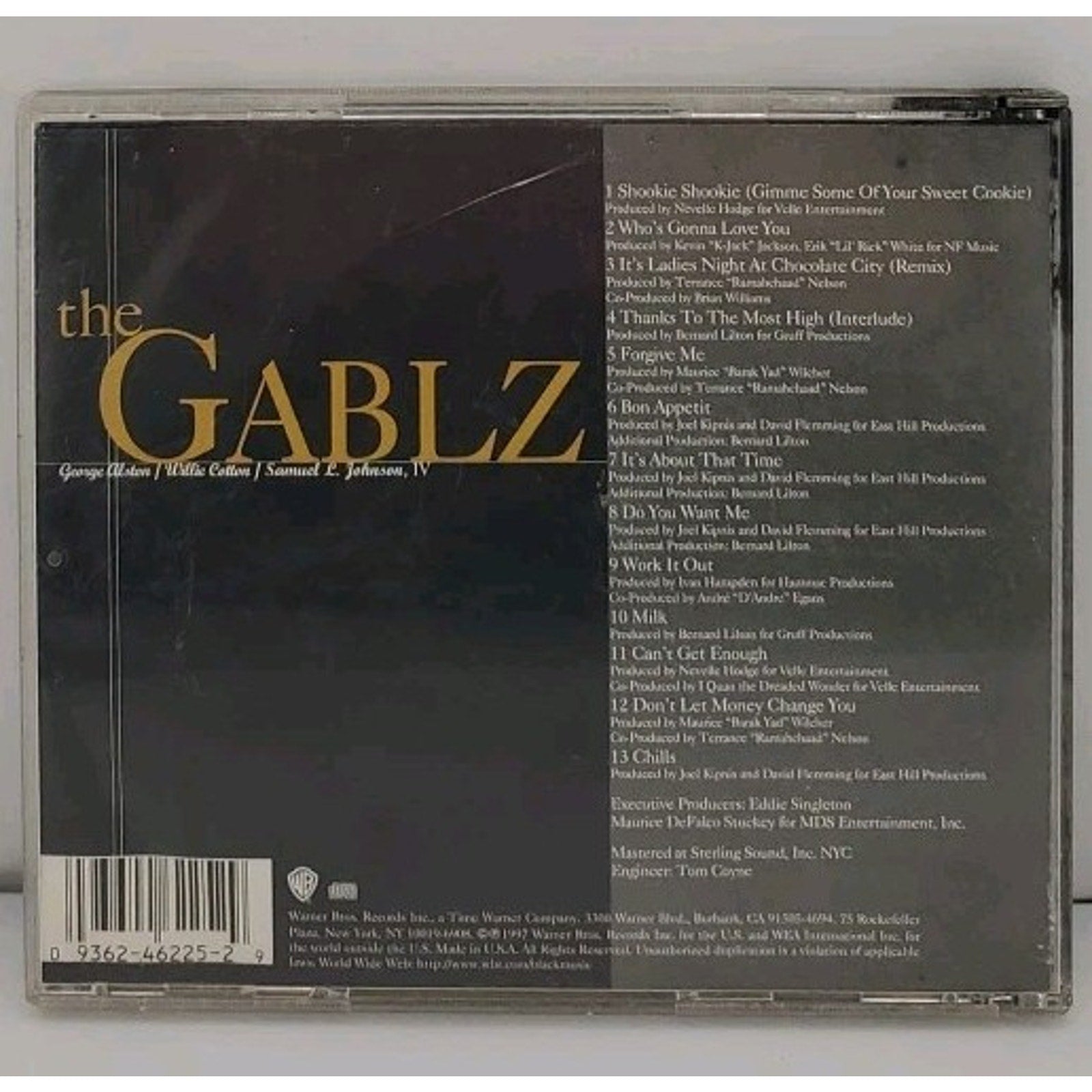 Gablz by Gablz (CD, Mar-1997, Warner Bros.)