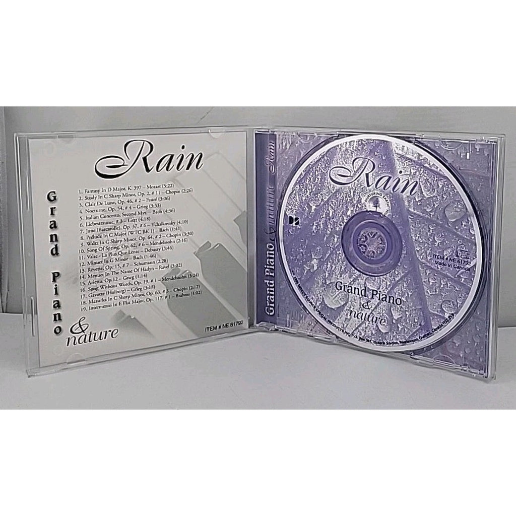 Rain Grand Piano & Nature by Various (CD, 2000)