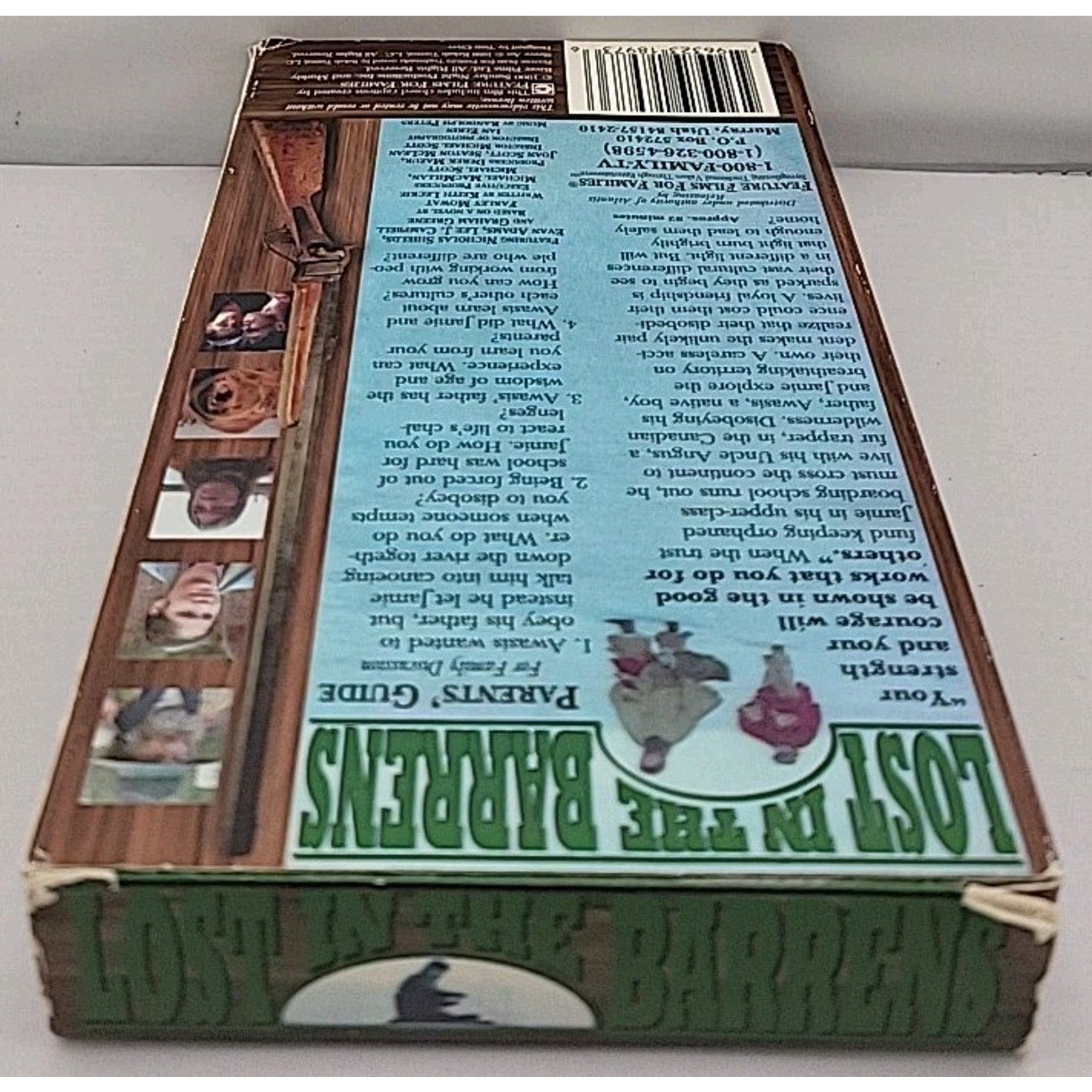 Lost in the Barrens (VHS, 1990)