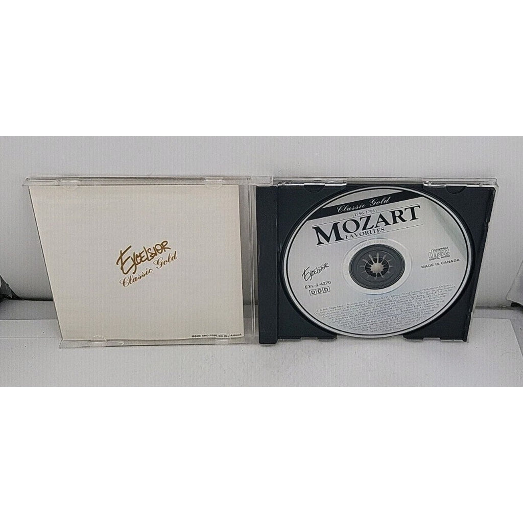 Mozart Favorites - Audio CD By Wolfgang Amadeus Mozart Excelsior Classic Gold