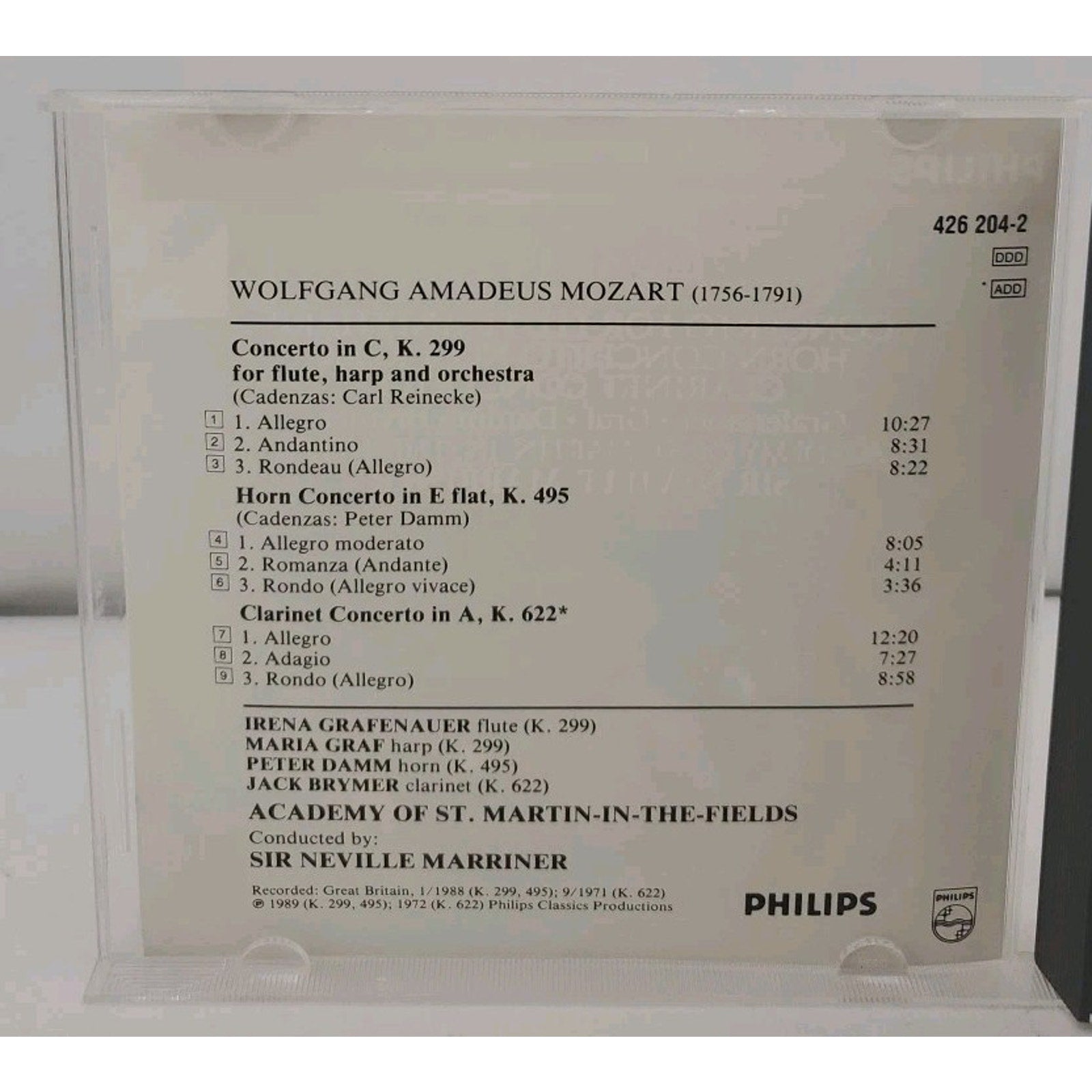 The Mozart Experience Vol. 3 Import (CD, Philips)
