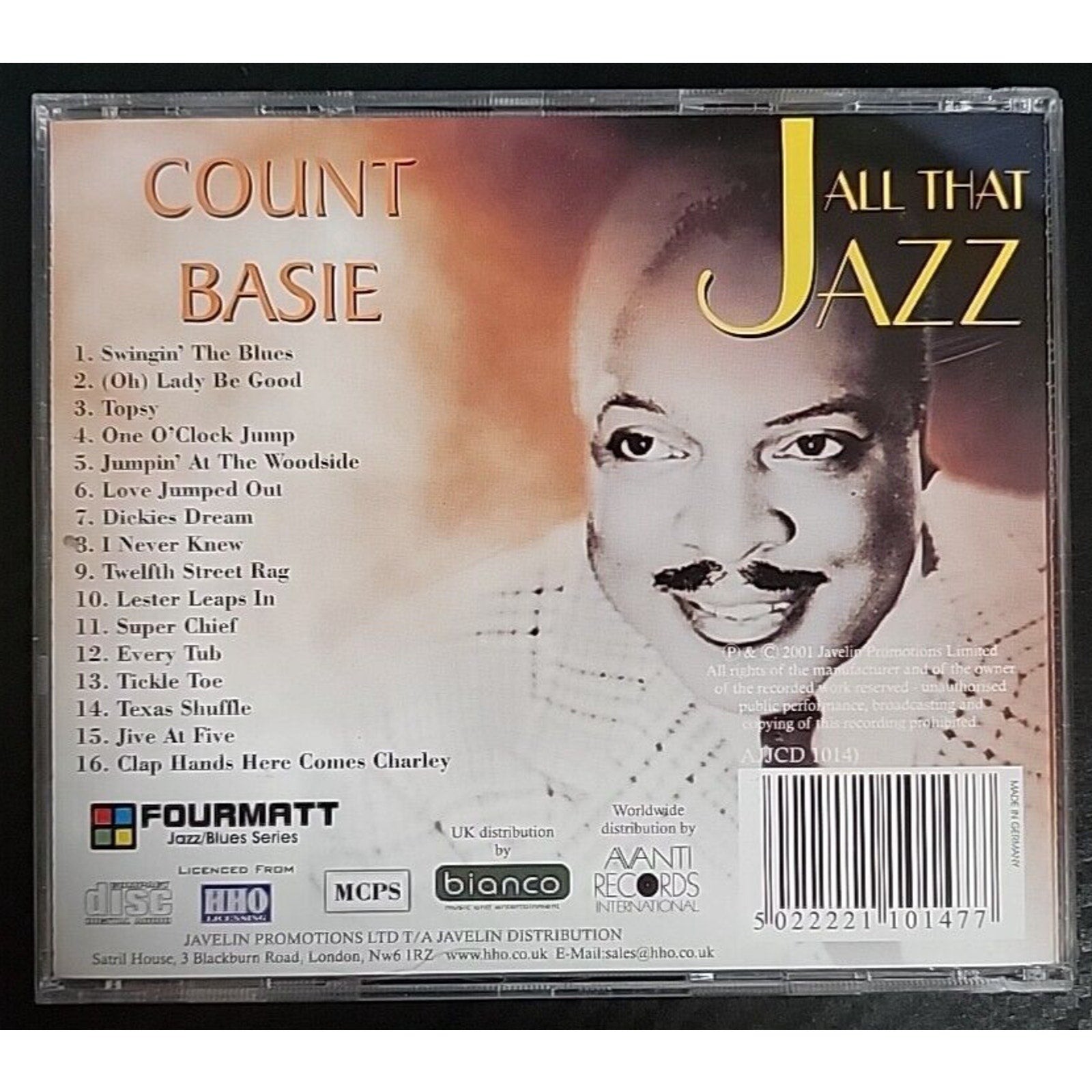All That Jazz Count Basie (CD)