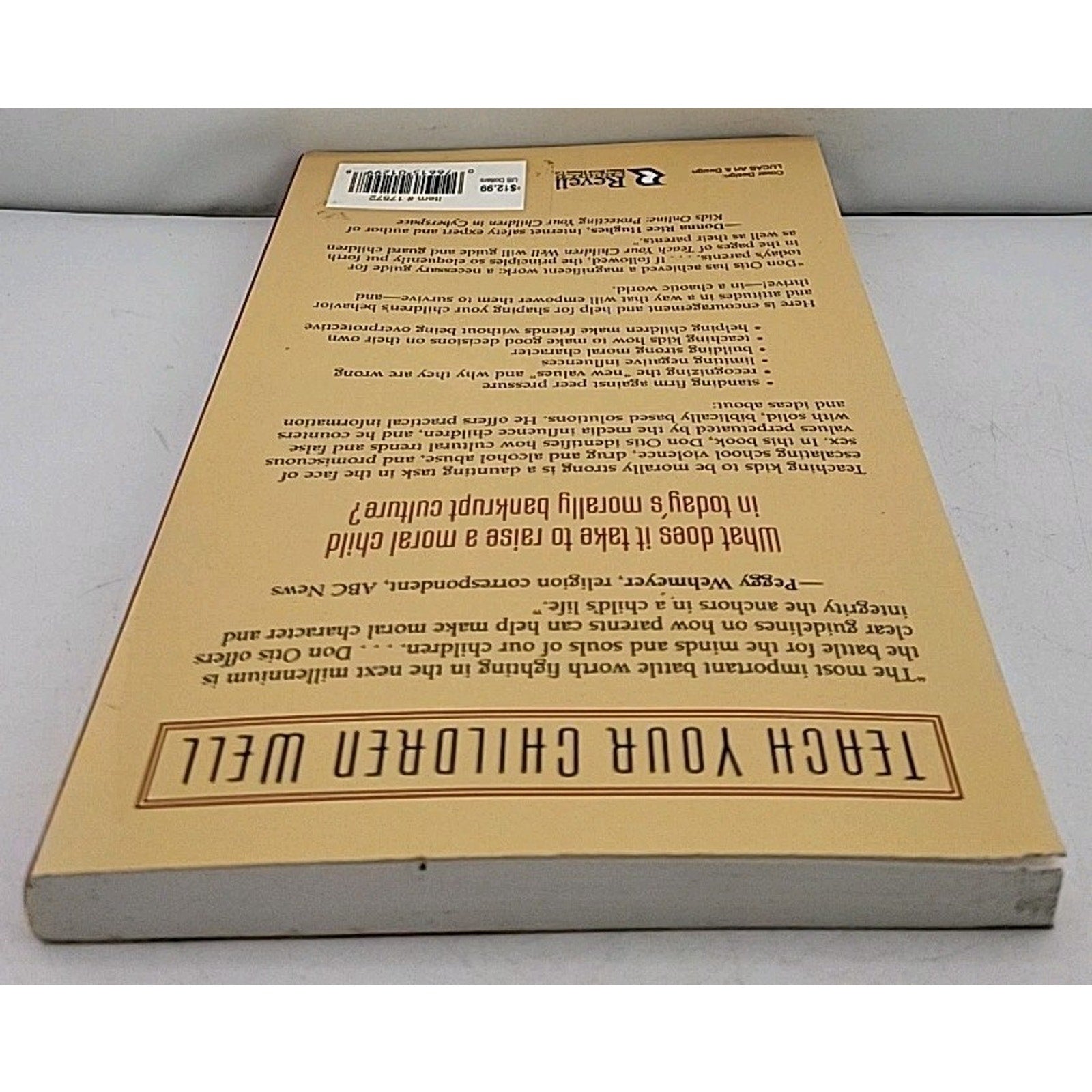 Teach Your Children Well Book By Don S. Otis