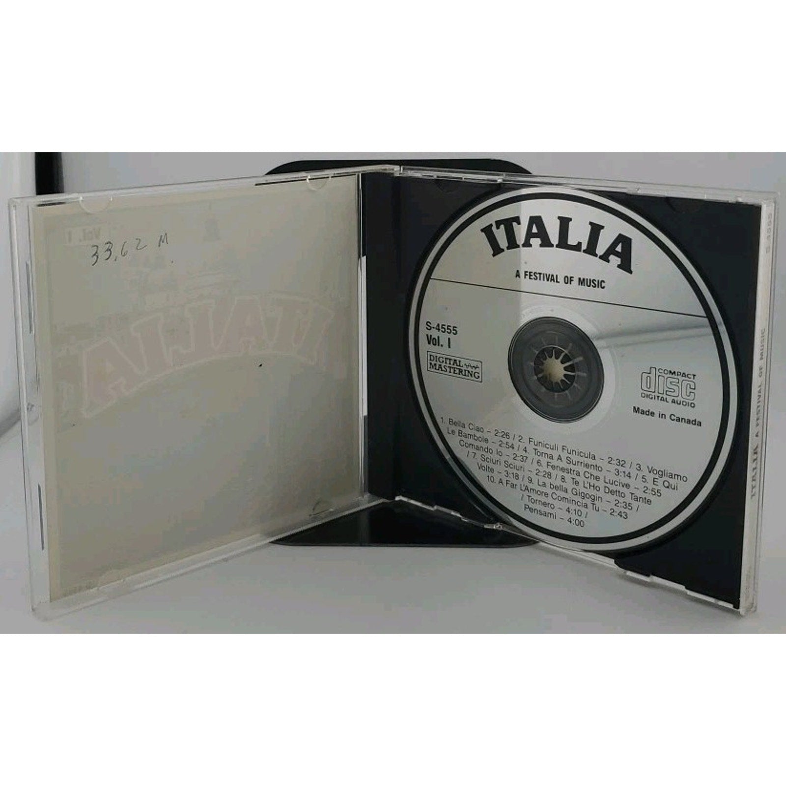 Italia: A Festival Of Music Volume 1 CD, 12 V/A Tracks