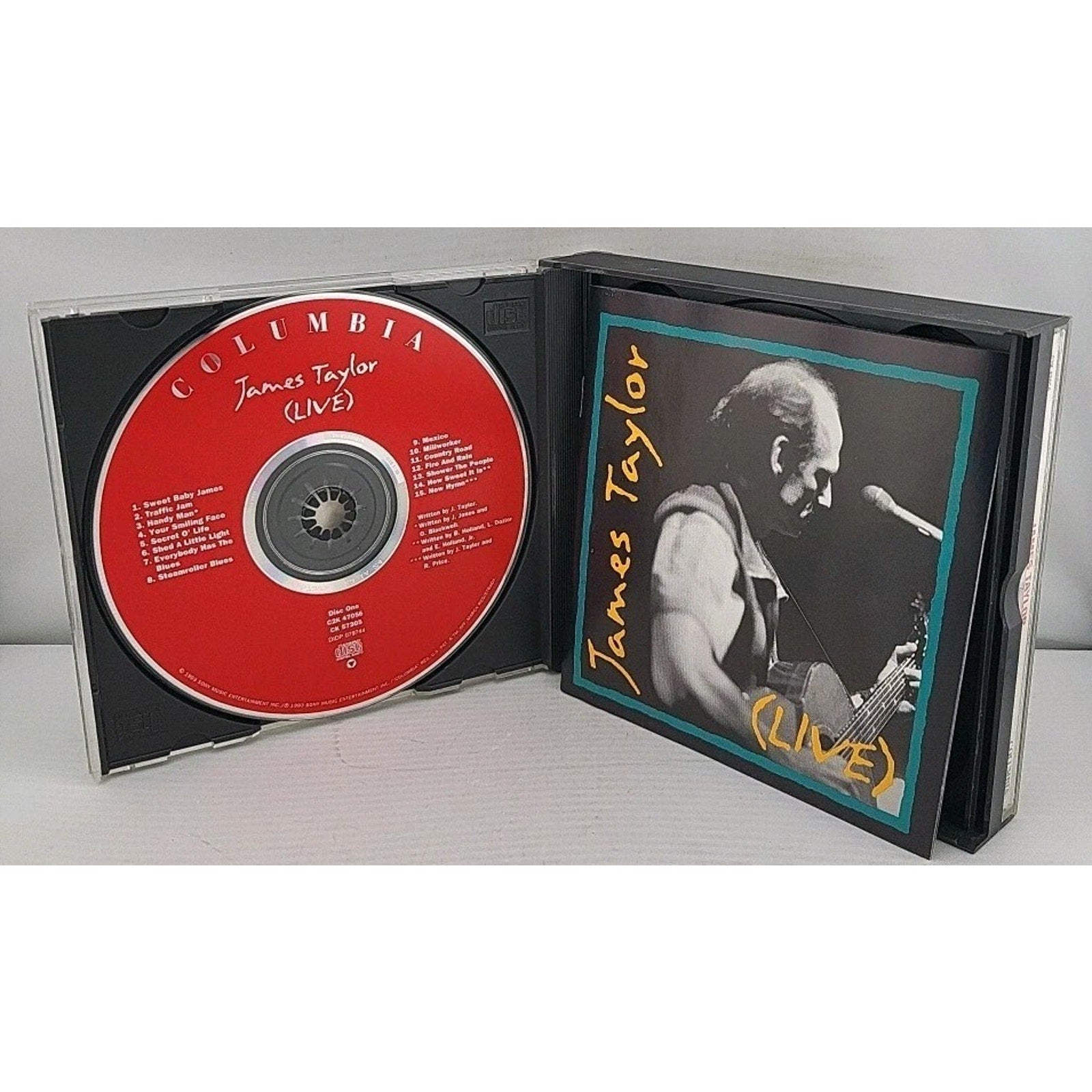 Live by James Taylor (CD, 1993)