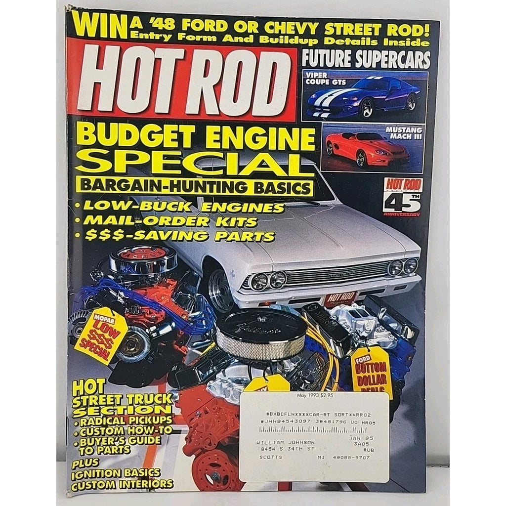 Hot Rod Magazine May 1993