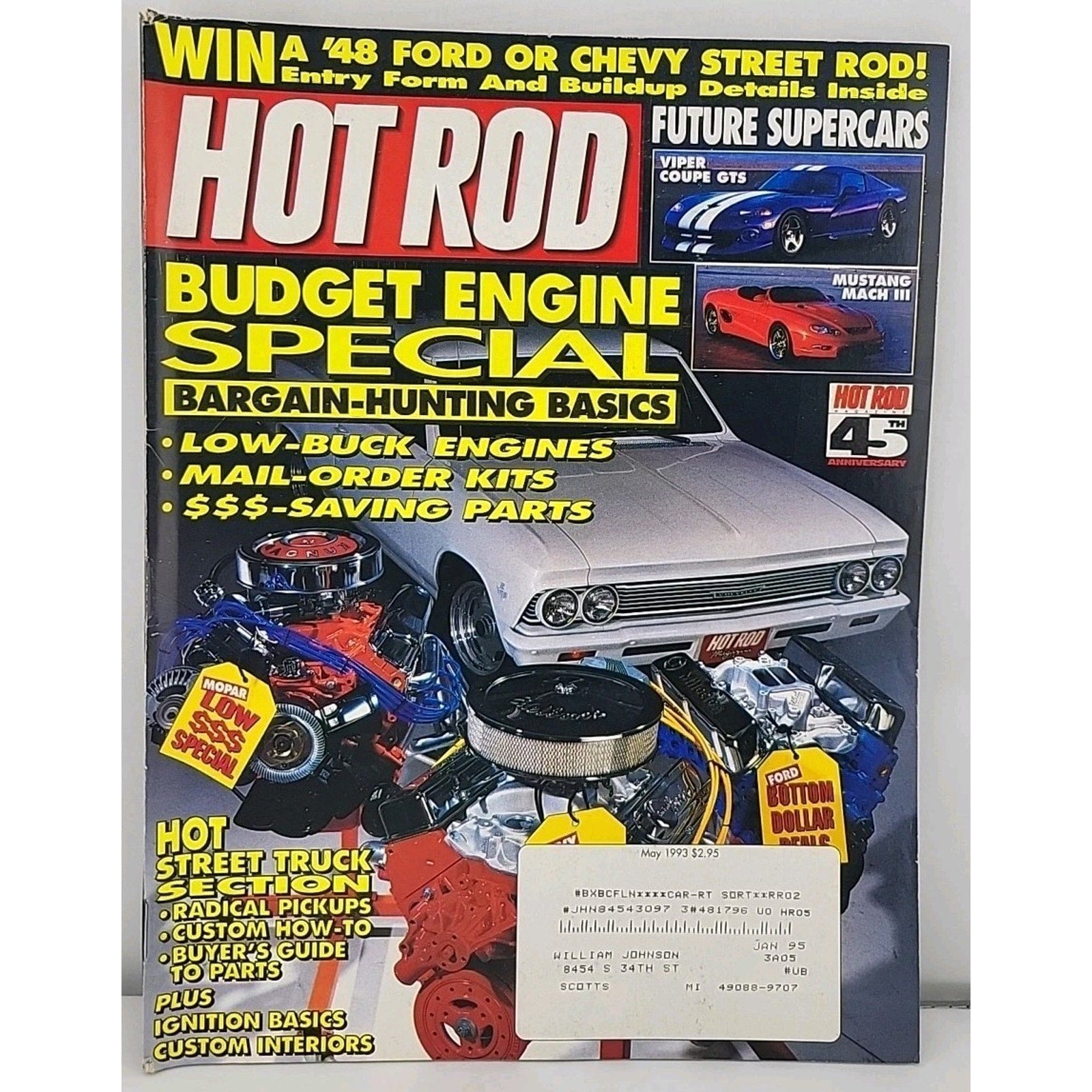 Hot Rod Magazine May 1993