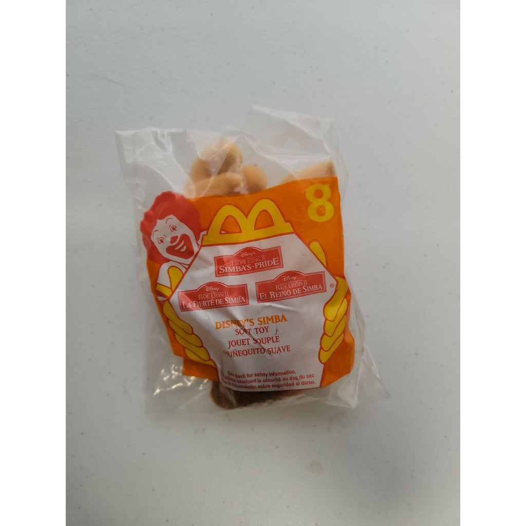 Disneys Simba Soft Toy Mcdonalds