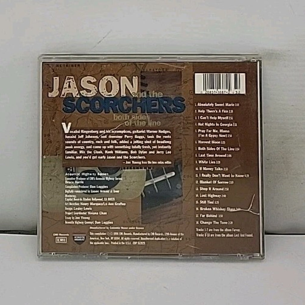 Both Sides of the Line by Jason & the Scorchers (CD, Oct-1996, EMI Music...