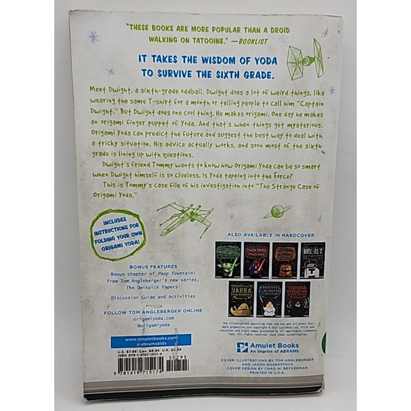 Strange Case of Origami Yoda (Origami Yoda #1) by Tom Angleberger (2015,...