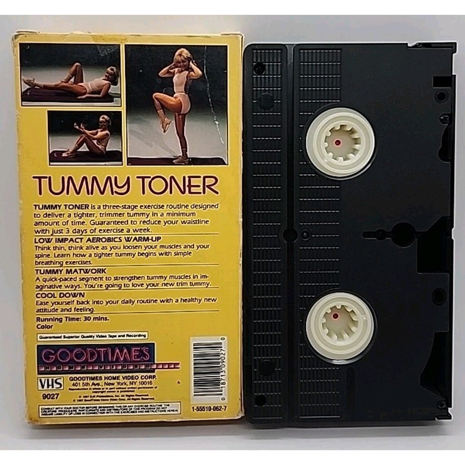29-Minute Tummy Toner (VHS, 2001)