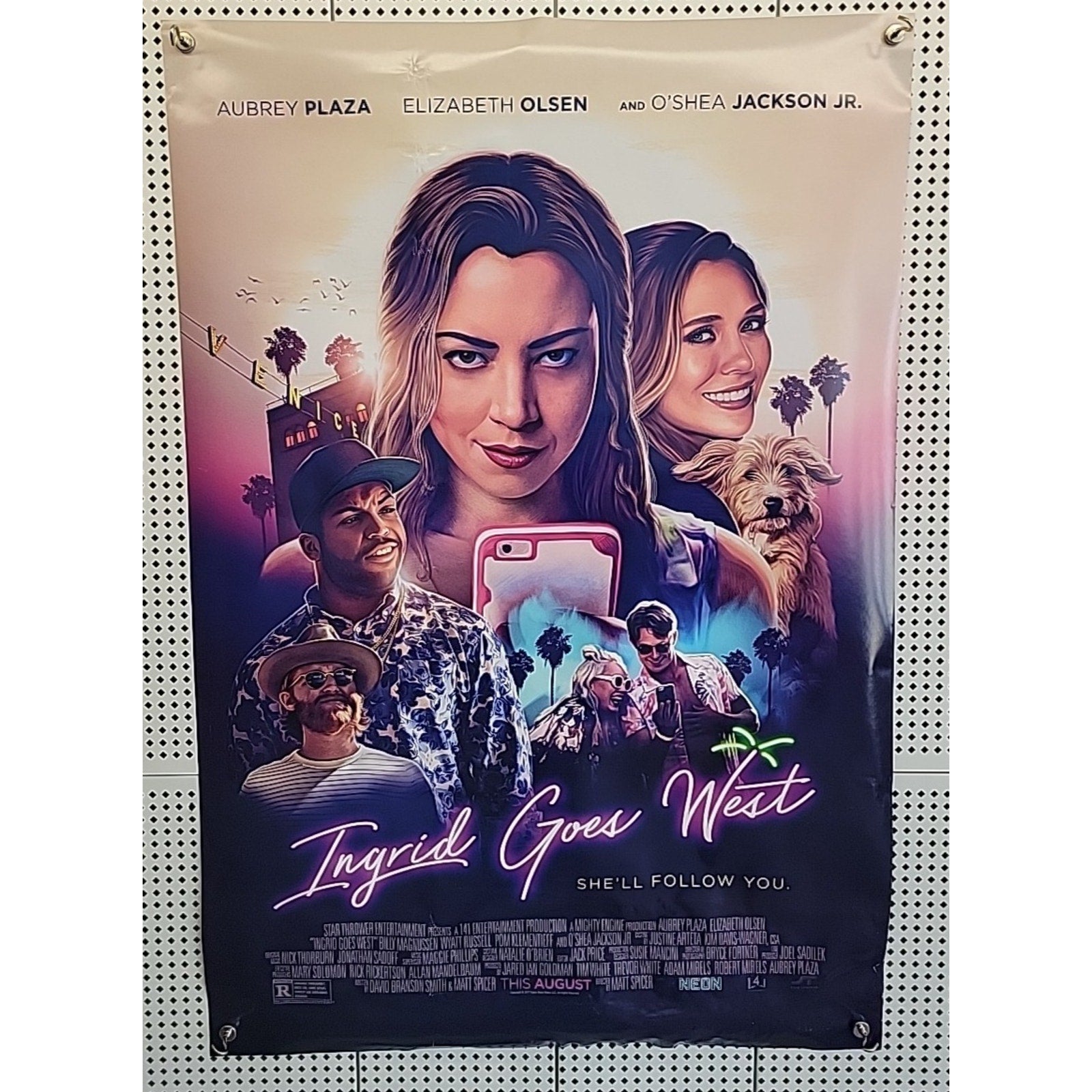 Ingrid Goes West Movie Poster 27x41 Elizabeth Olsen