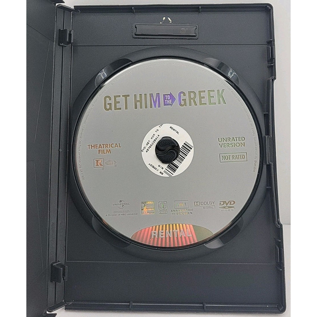 Get Him to the Greek (DVD, 2010, Unrated & Theatrical) Jonah Hill, Russell Brand