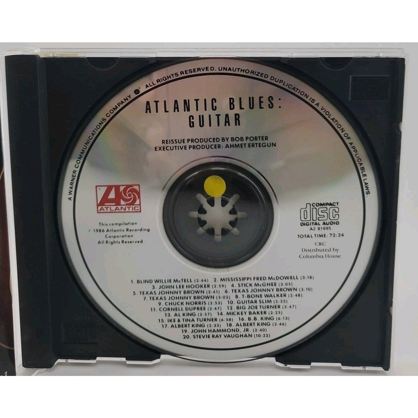 Atl Blues: Guitar by Various (CD, 1990)