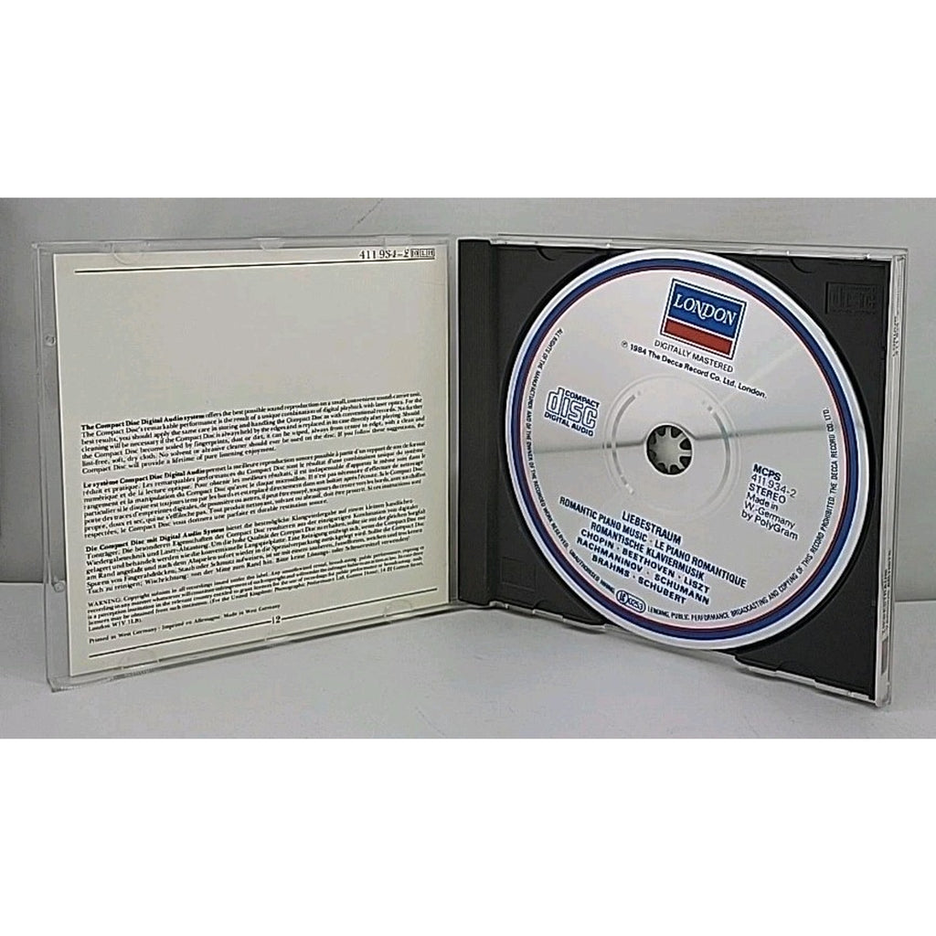 Liebestraum Romantic Piano Music [1984 CD] Chopin Beethoven Liszt