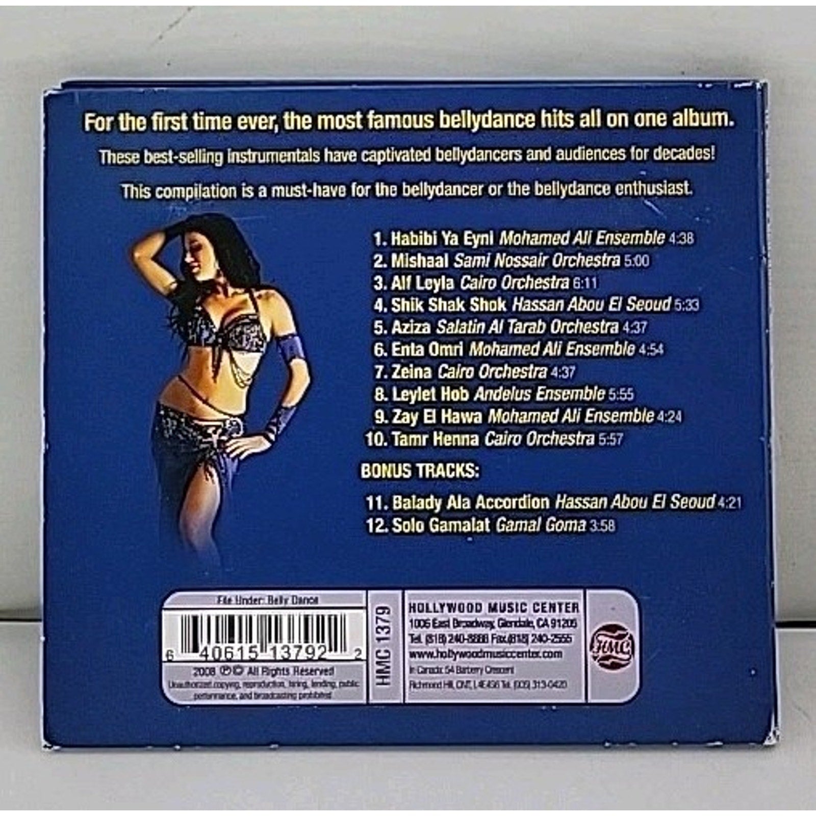 10 Songs Every Bellydancer Should Know by Various (CD, 2008)