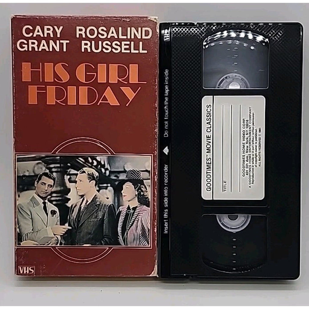 His Girl Friday (VHS)