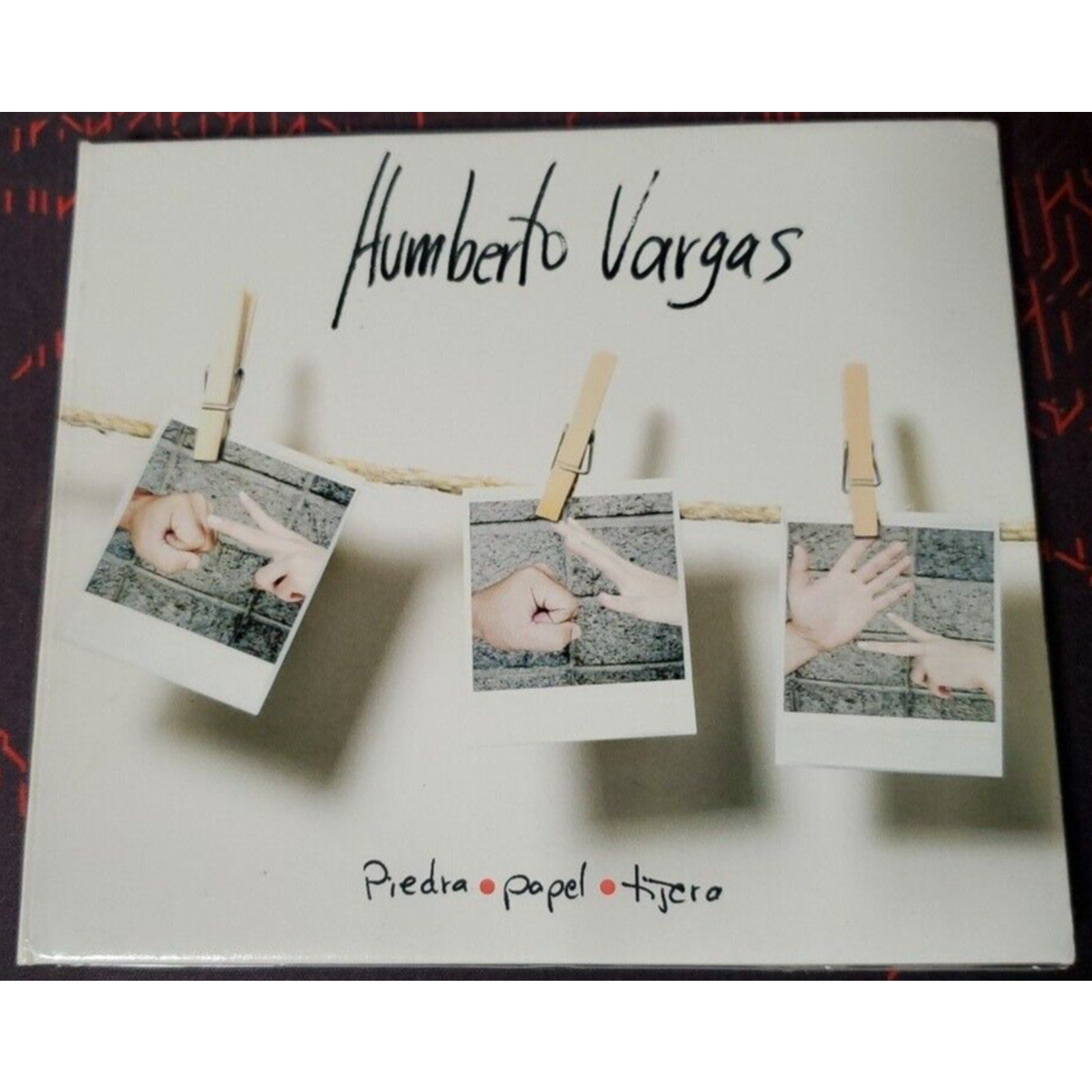 Humberto Vargas Piedra Papel Tijero (CD)