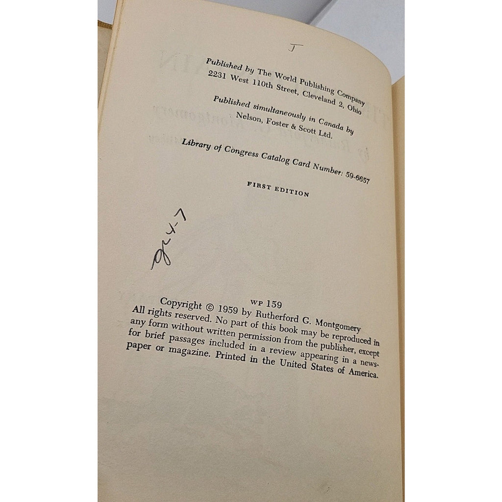 Tim's Mountain By Rutherford G. Montgomery