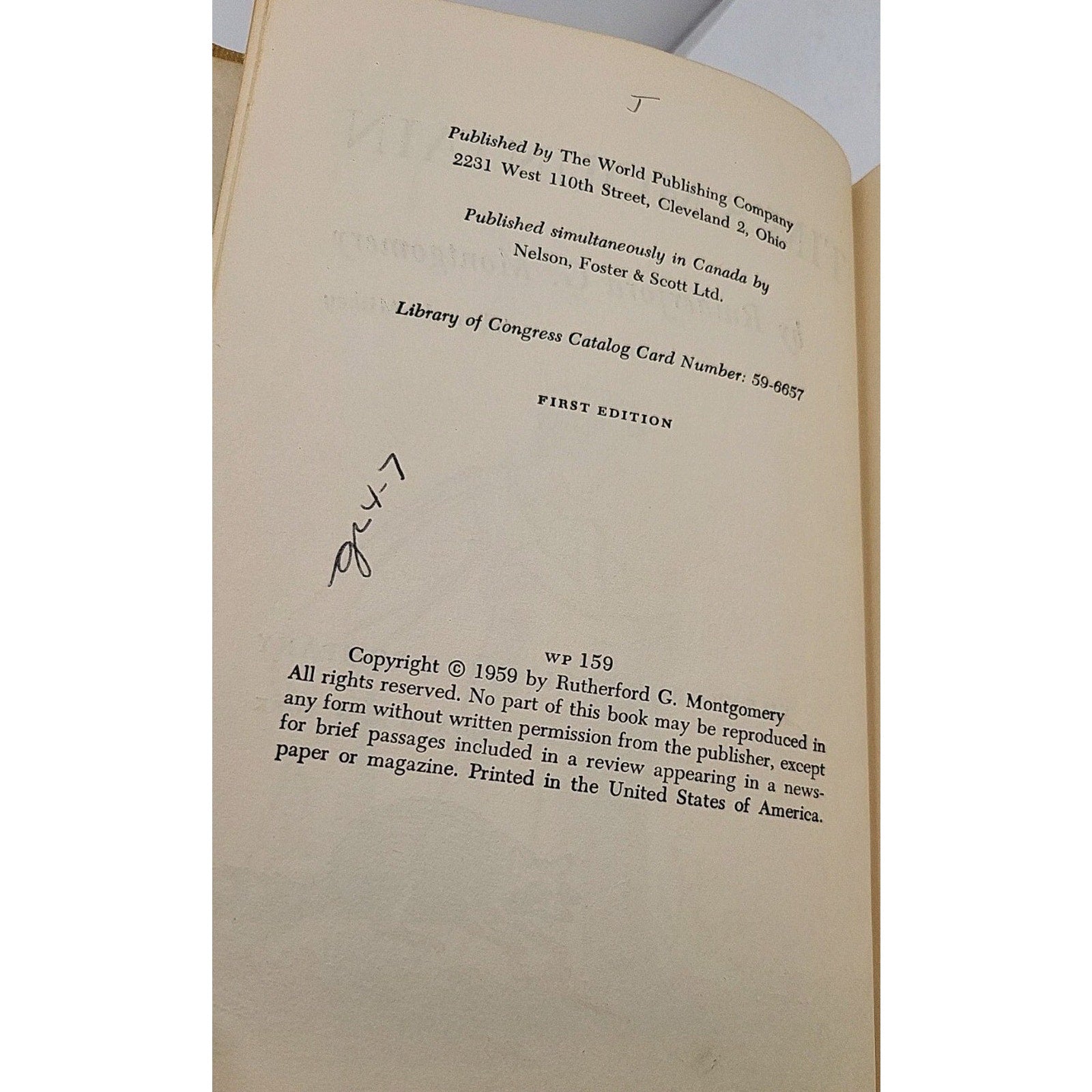 Tim's Mountain By Rutherford G. Montgomery