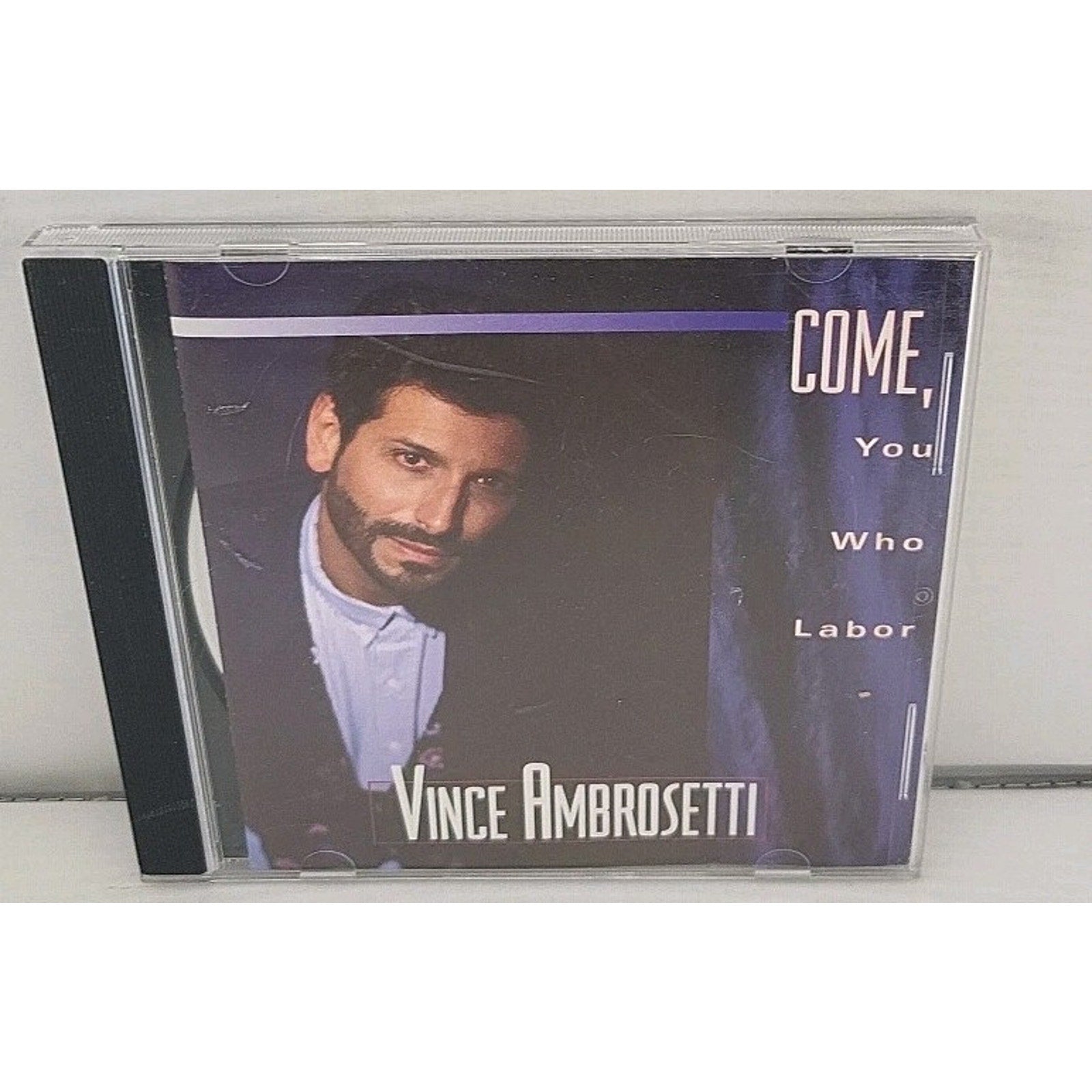 Vince Ambrosetti Music CD Come You Who Labor