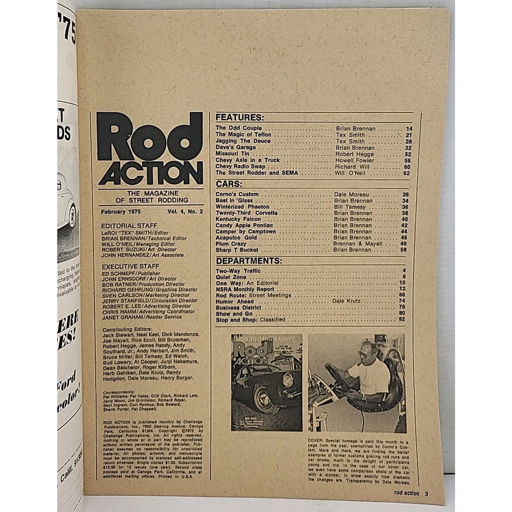 Rod Action Magazine - February 1975 - Vol. 4 No. 2