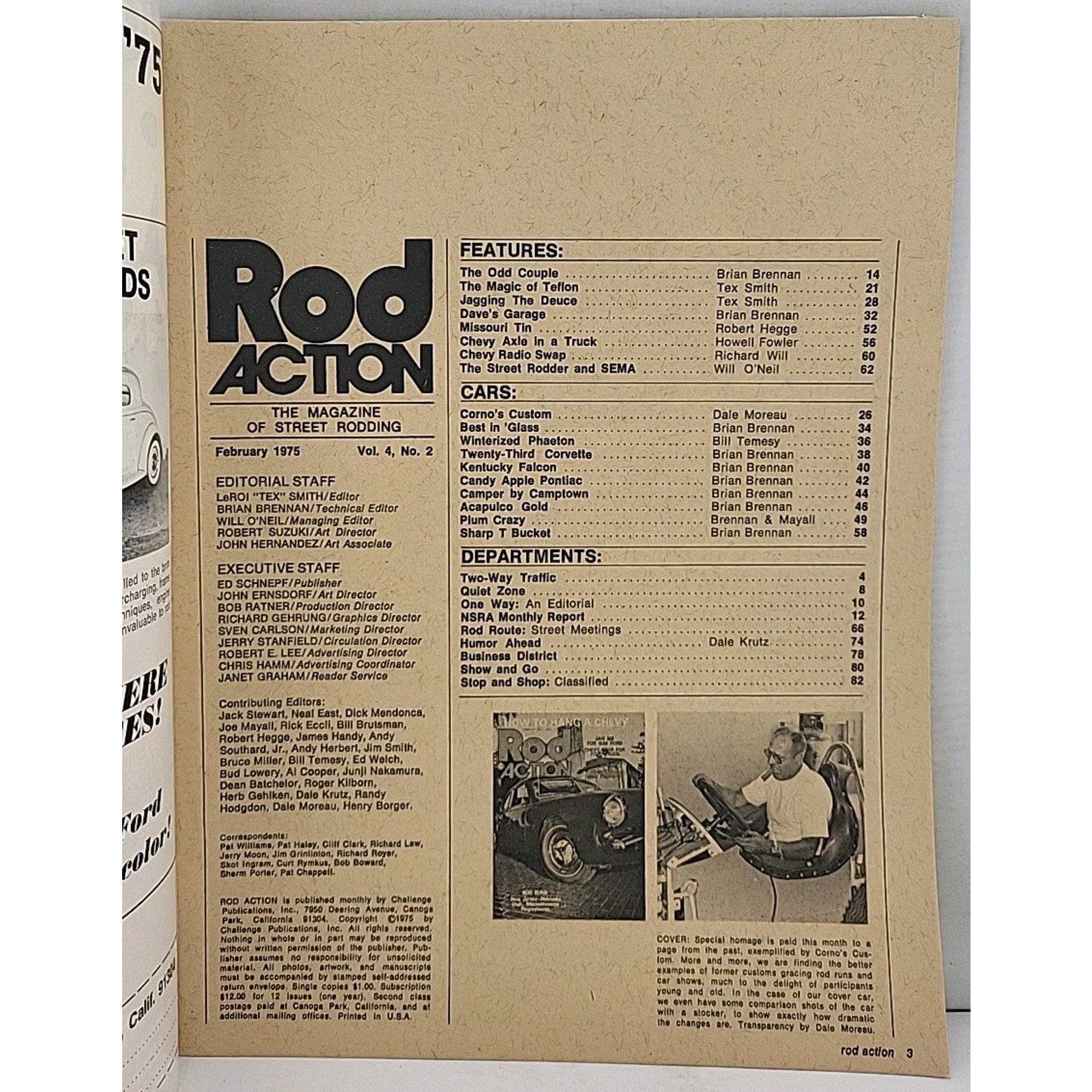 Rod Action Magazine - February 1975 - Vol. 4 No. 2