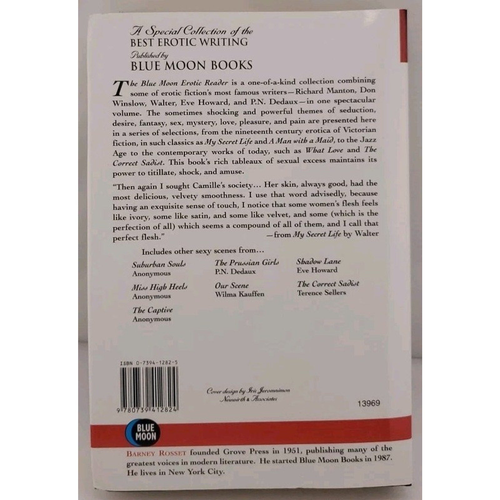 Blue Moon Erotic Reader Edited By Barney Rosset 1999