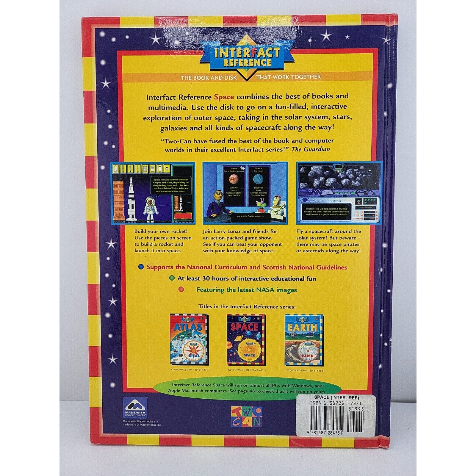 Space : The Book and Disk That Work Together by Sue Becklake (Hardcover)