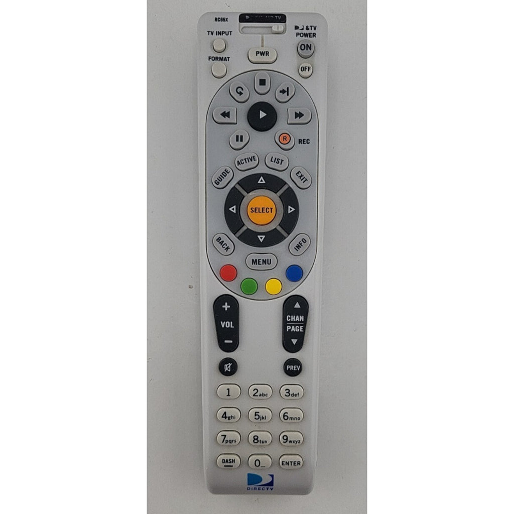DIRECTV RC66 Universal Remote Control - Silver