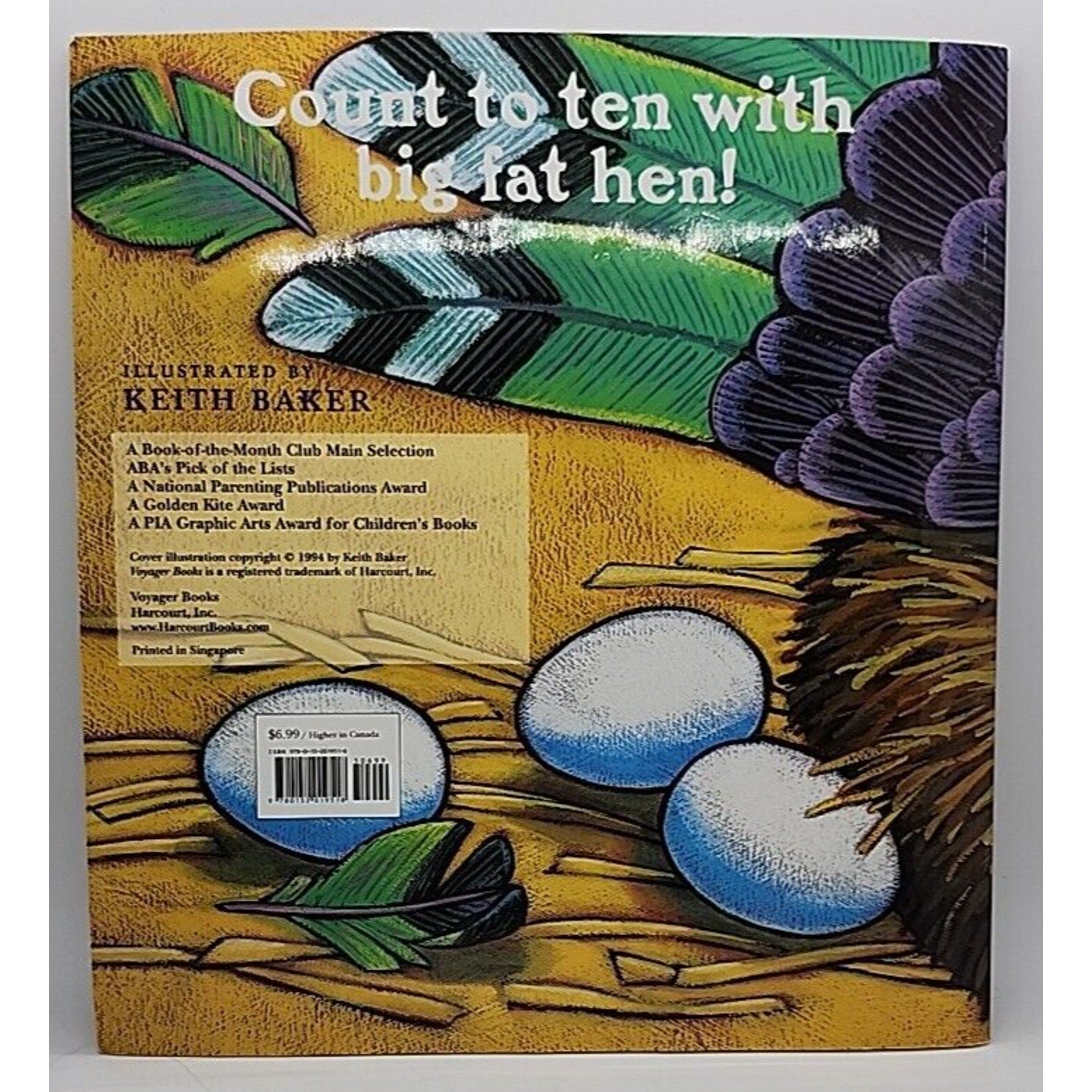 Big Fat Hen by Keith Baker (1999, Trade Paperback)