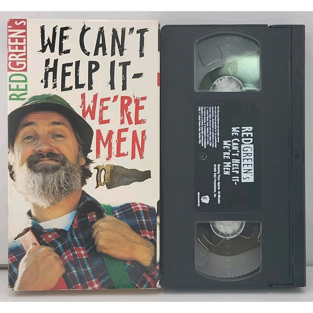Red Green - We Cant Help It, Were Men (VHS, 1997)