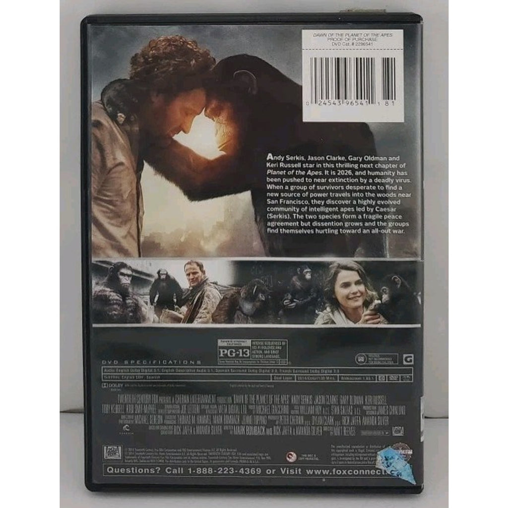 Dawn of the Planet of the Apes (DVD)