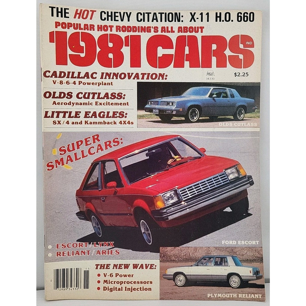 1980 Popular Hot Rodding's Magazine: All About The '81 Cars