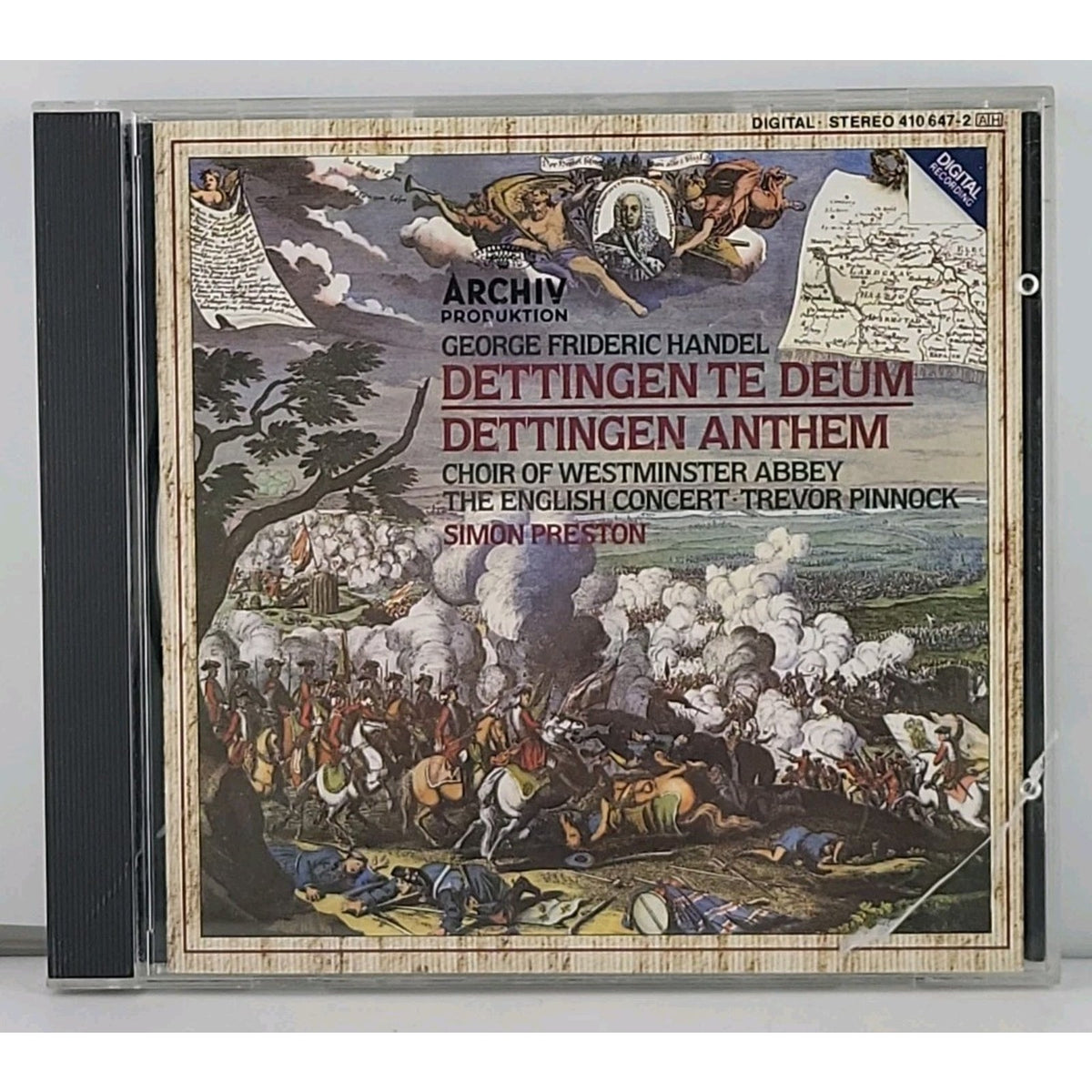 Dettingen Te Deum by Handel / Preston / Pinnock / Westminster Abbey Cho (CD,...
